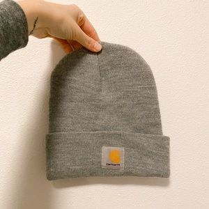 Heather Gray Carhartt Beanie.